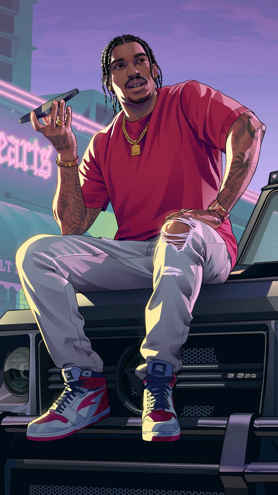Dre’Quan Priest, official GTA 6 artwork