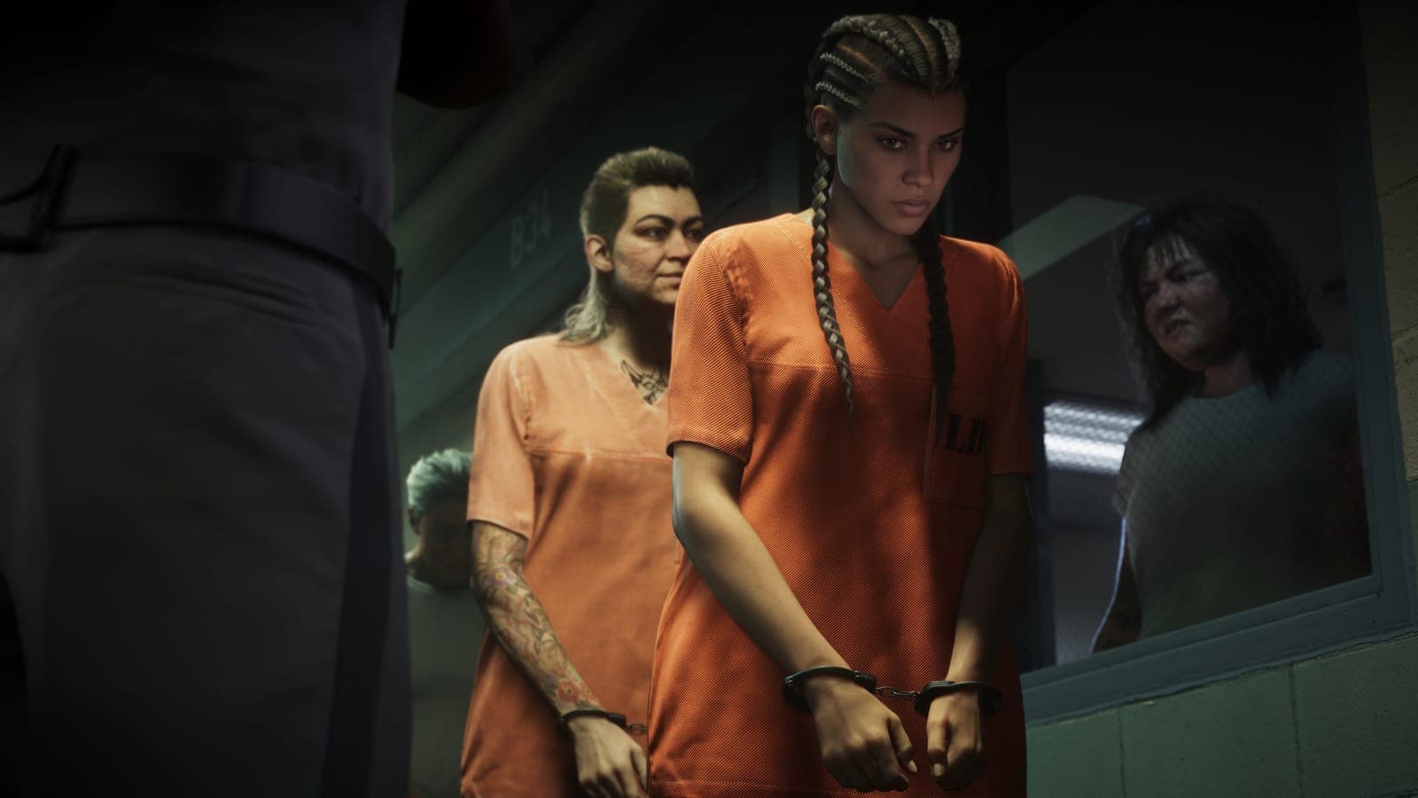 Lucia in a Leonida state prison, official GTA 6 screenshot