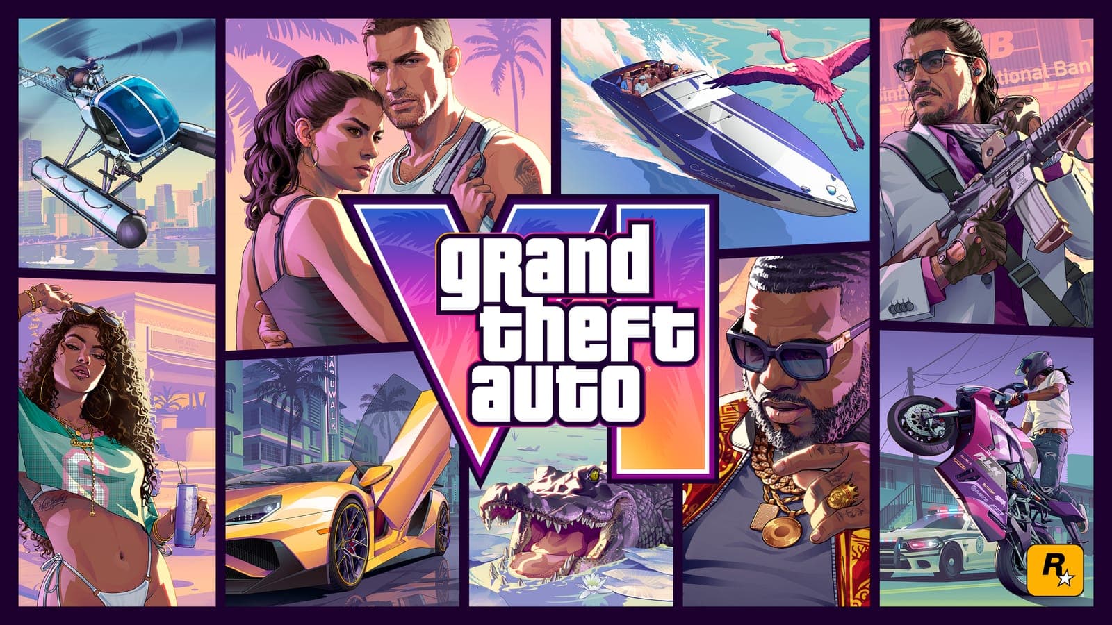Official GTA 6 cover art